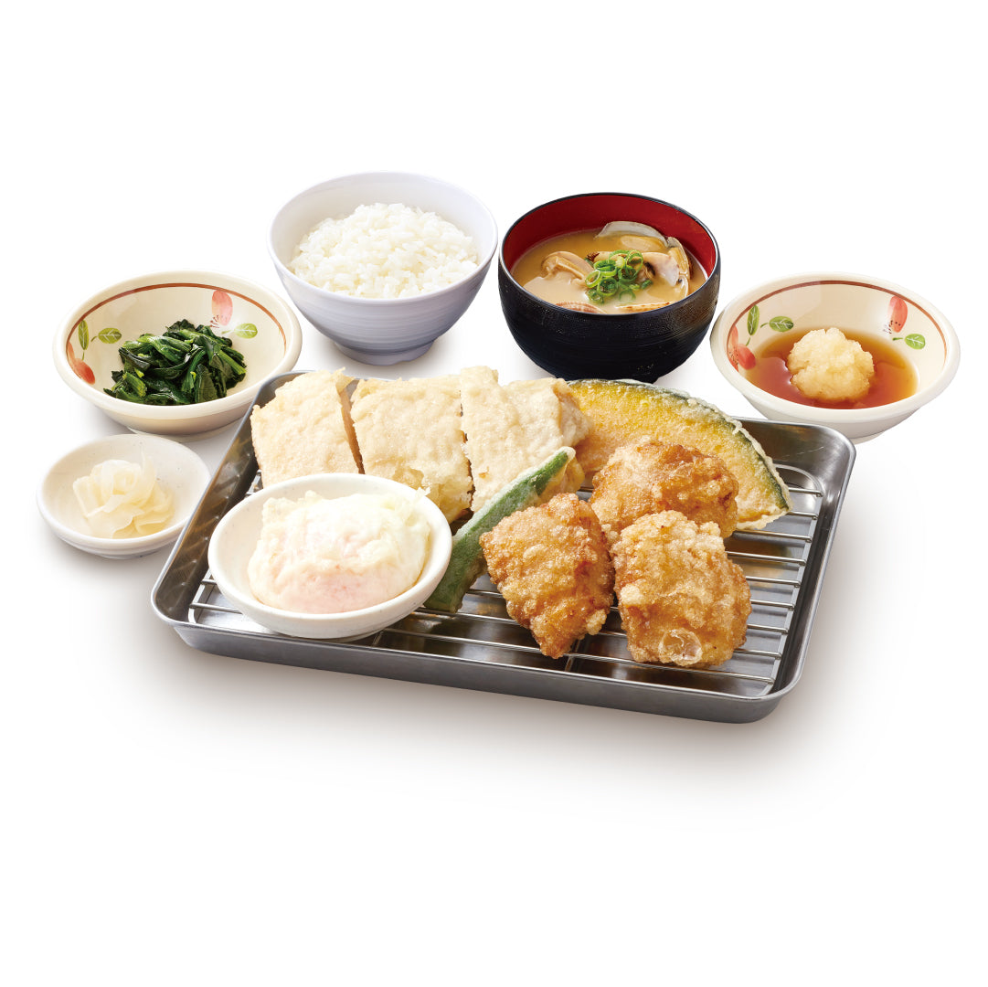 鶏もも天×からあげフェア | 天丼・天ぷら本舗 さん天｜サトフードサービス